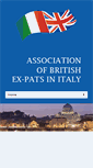 Mobile Screenshot of britishexpatsinitaly.org